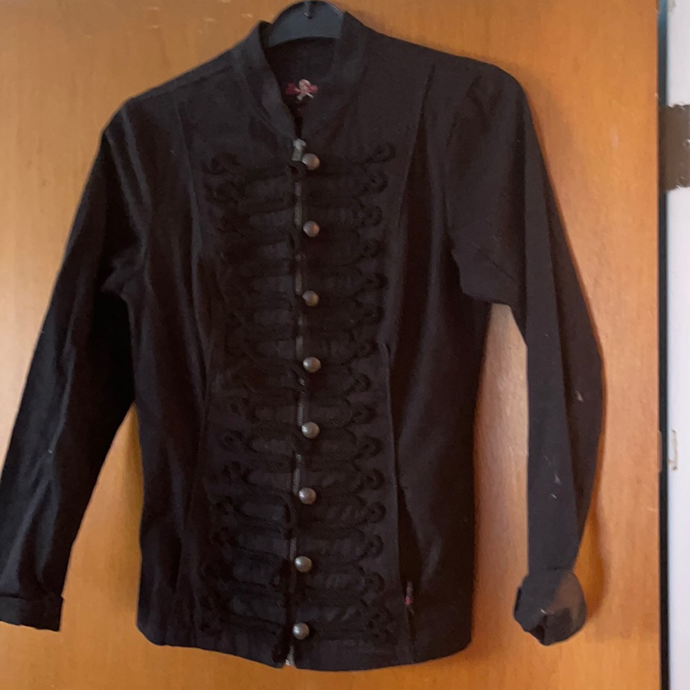 Juniors military style jacket.